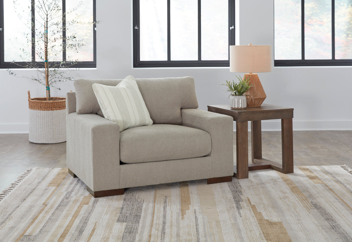 Maggie Flax Living Room Set - SET | 5200438 | 5200435 - Luna Furniture - Dallas Store