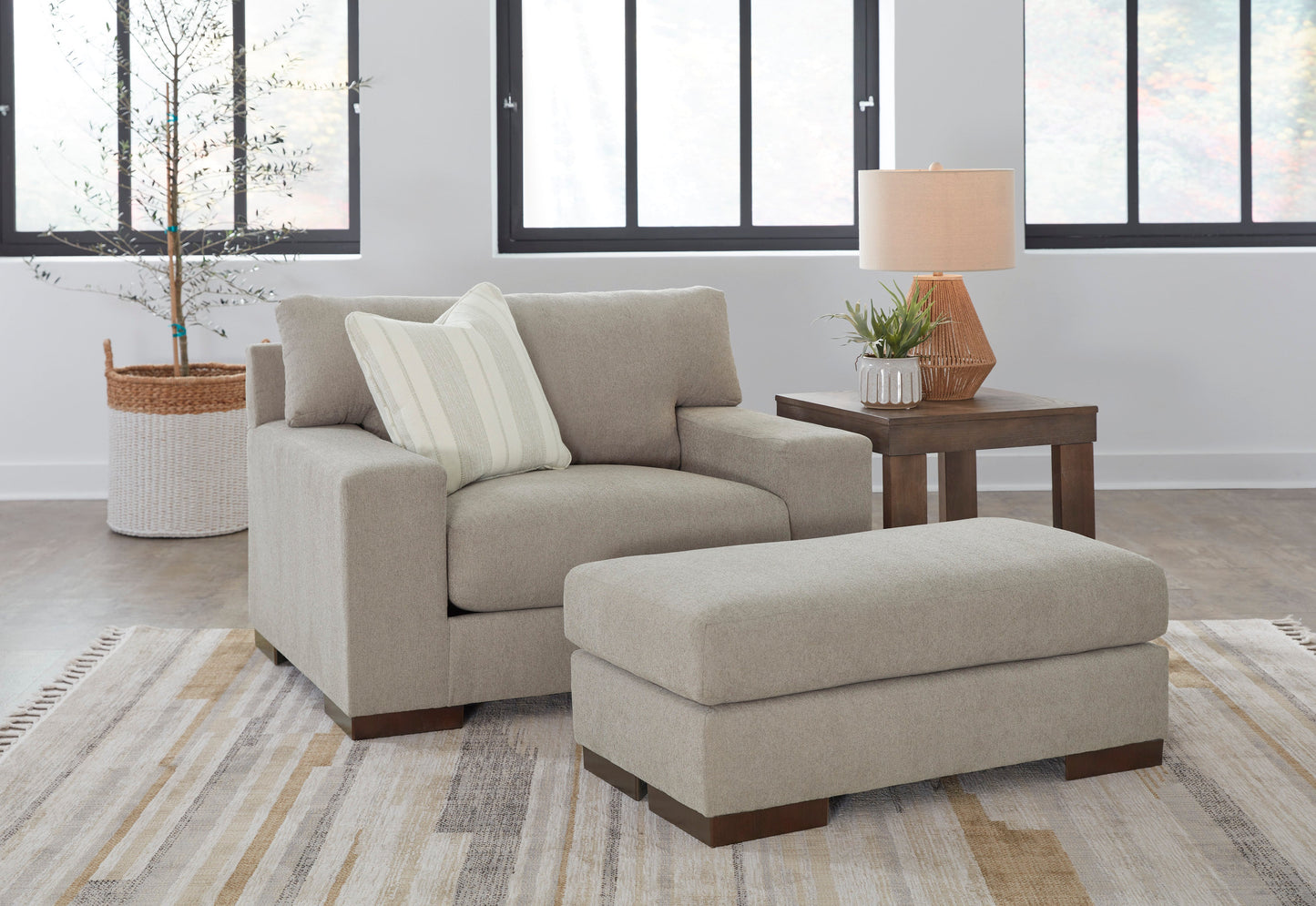 Maggie Flax Living Room Set - SET | 5200438 | 5200435 - Luna Furniture - Dallas Store