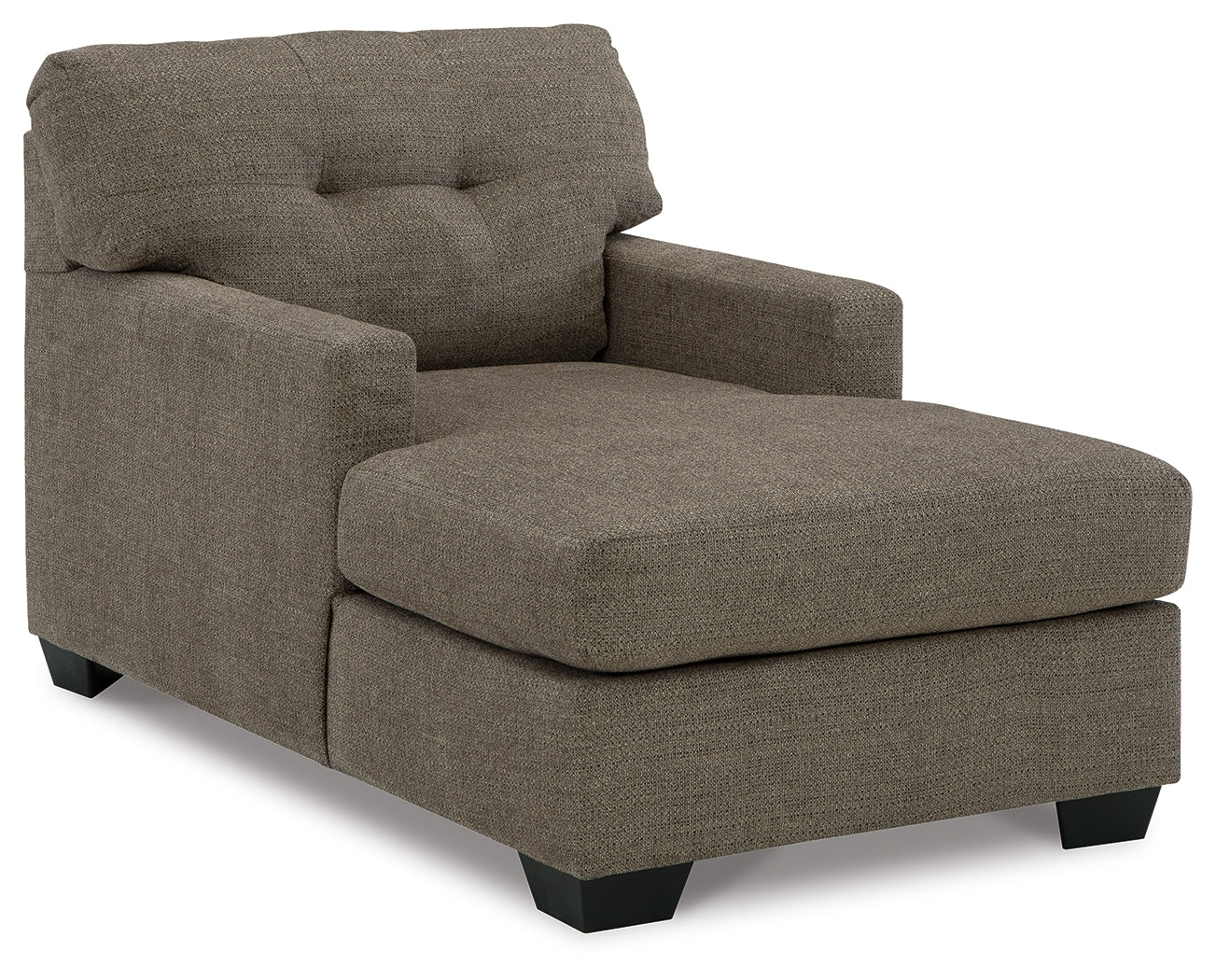 Mahoney Chocolate Chaise - 3100515 - Luna Furniture - Dallas Store