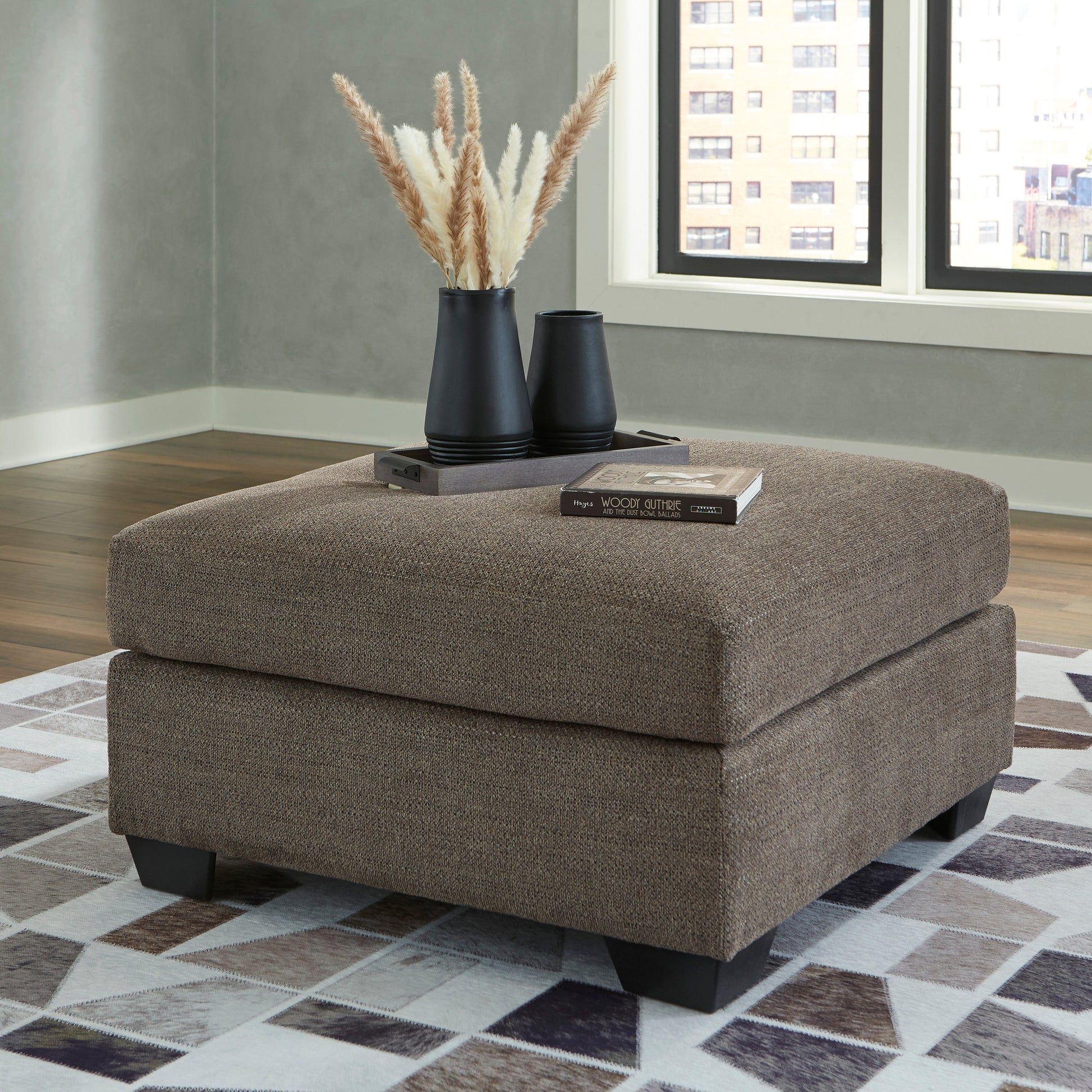 Mahoney Chocolate Living Room Set - SET | 3100538 | 3100535 - Luna Furniture - Dallas Store