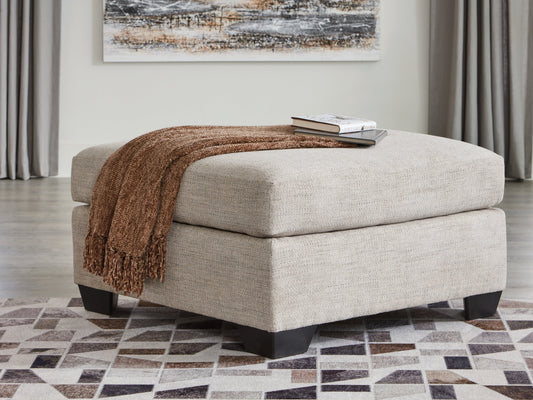Mahoney Pebble Oversized Accent Ottoman - 3100408 - Luna Furniture - Dallas Store