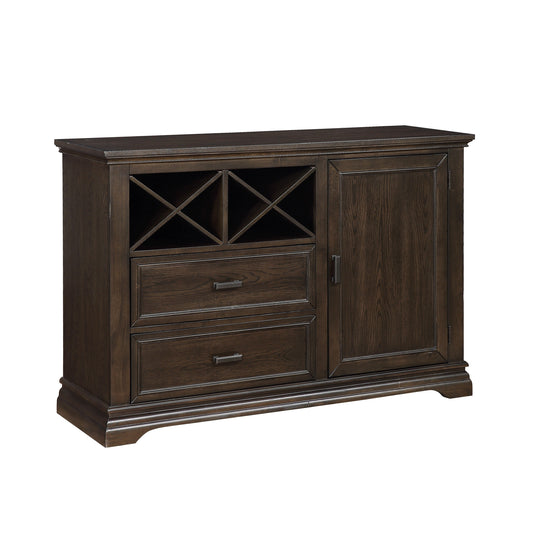Makah Dark Brown Server - 5496-40 - Luna Furniture - Dallas Store