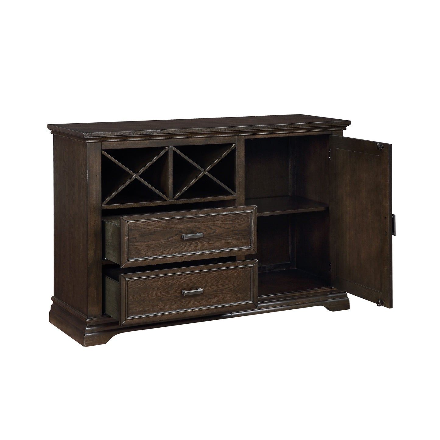 Makah Dark Brown Server - 5496-40 - Luna Furniture - Dallas Store