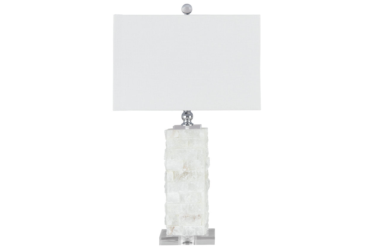 Malise White Table Lamp - L429014 - Luna Furniture - Dallas Store