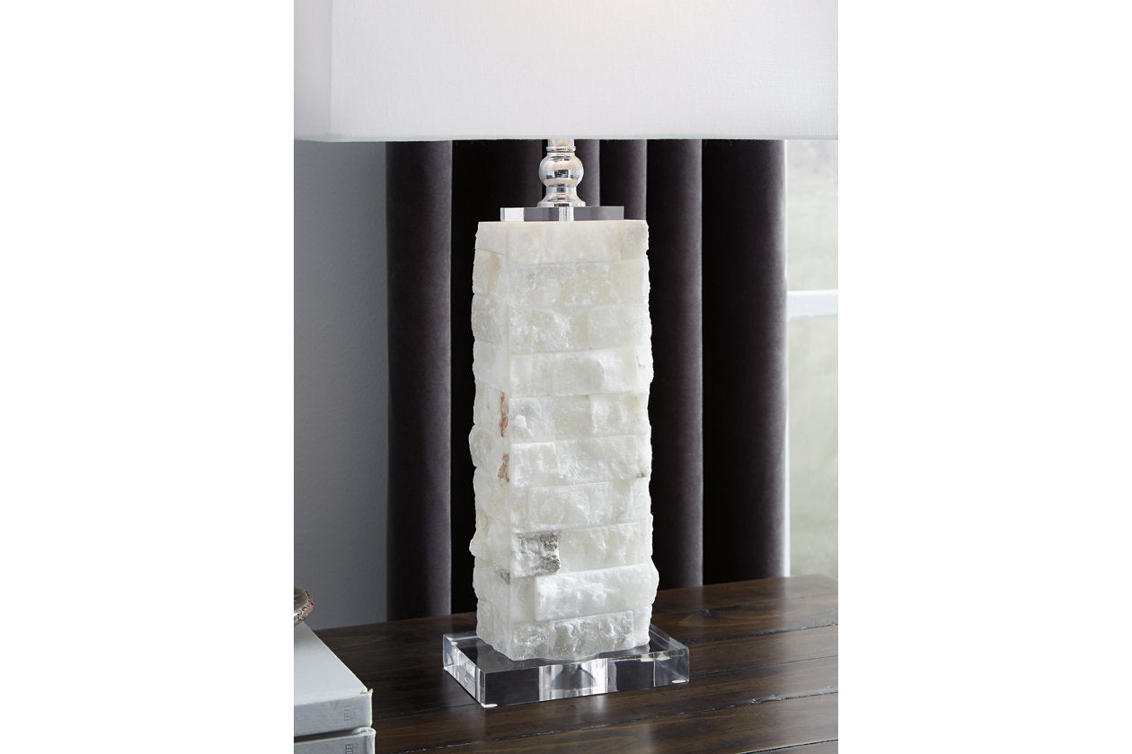 Malise White Table Lamp - L429014 - Luna Furniture - Dallas Store