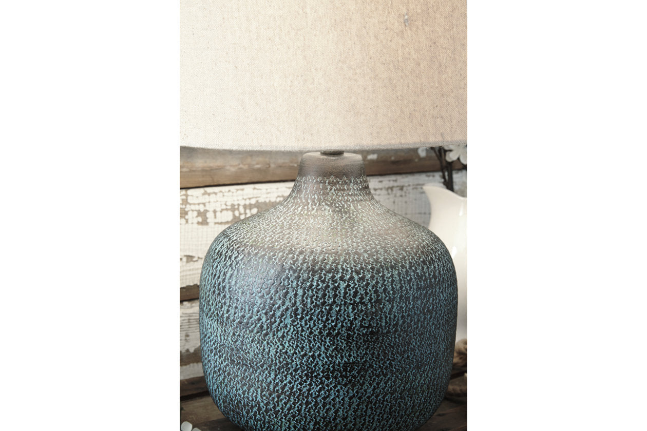 Malthace Patina Table Lamp - L207304 - Luna Furniture - Dallas Store