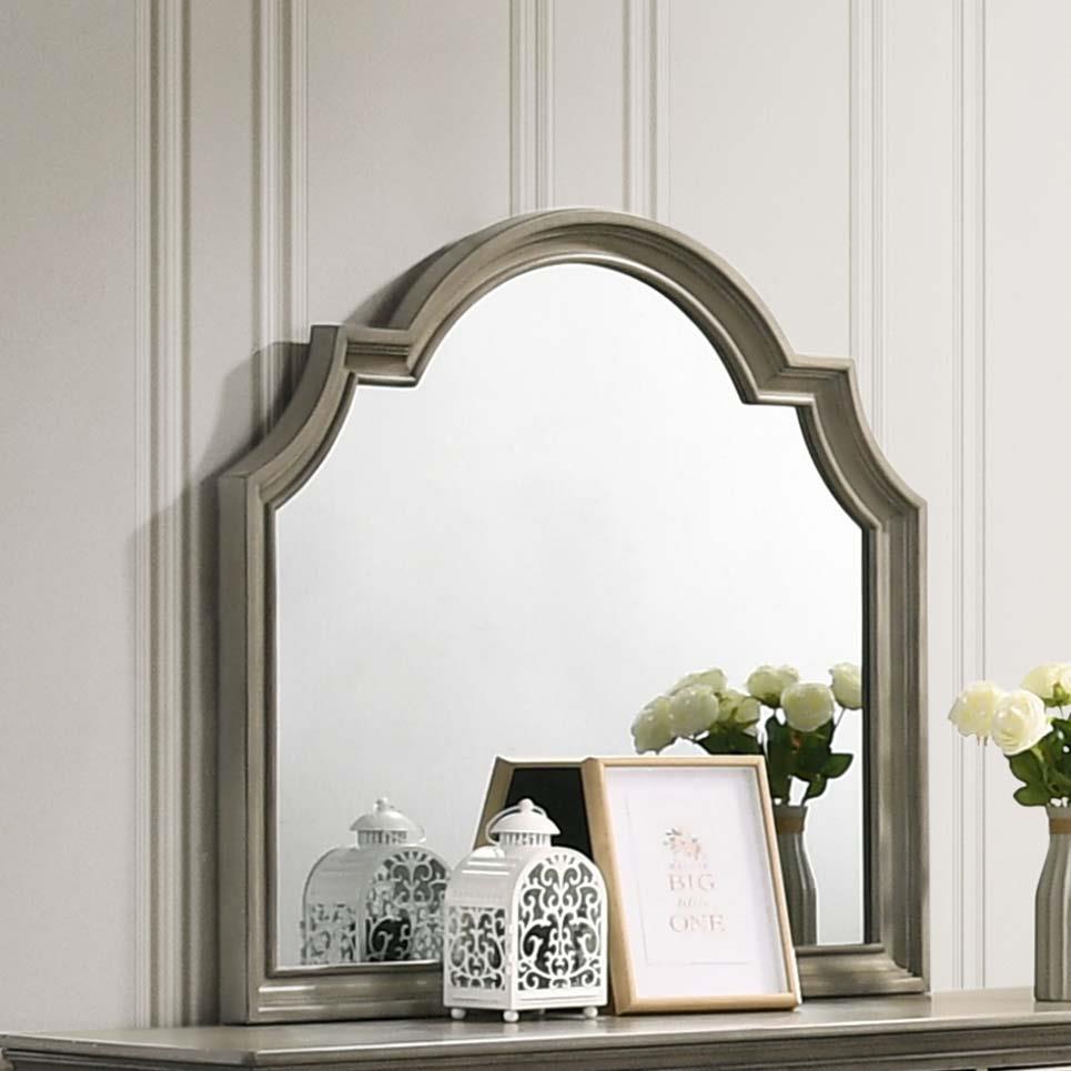 Manchester Wheat Mirror - 222894 - Luna Furniture - Dallas Store