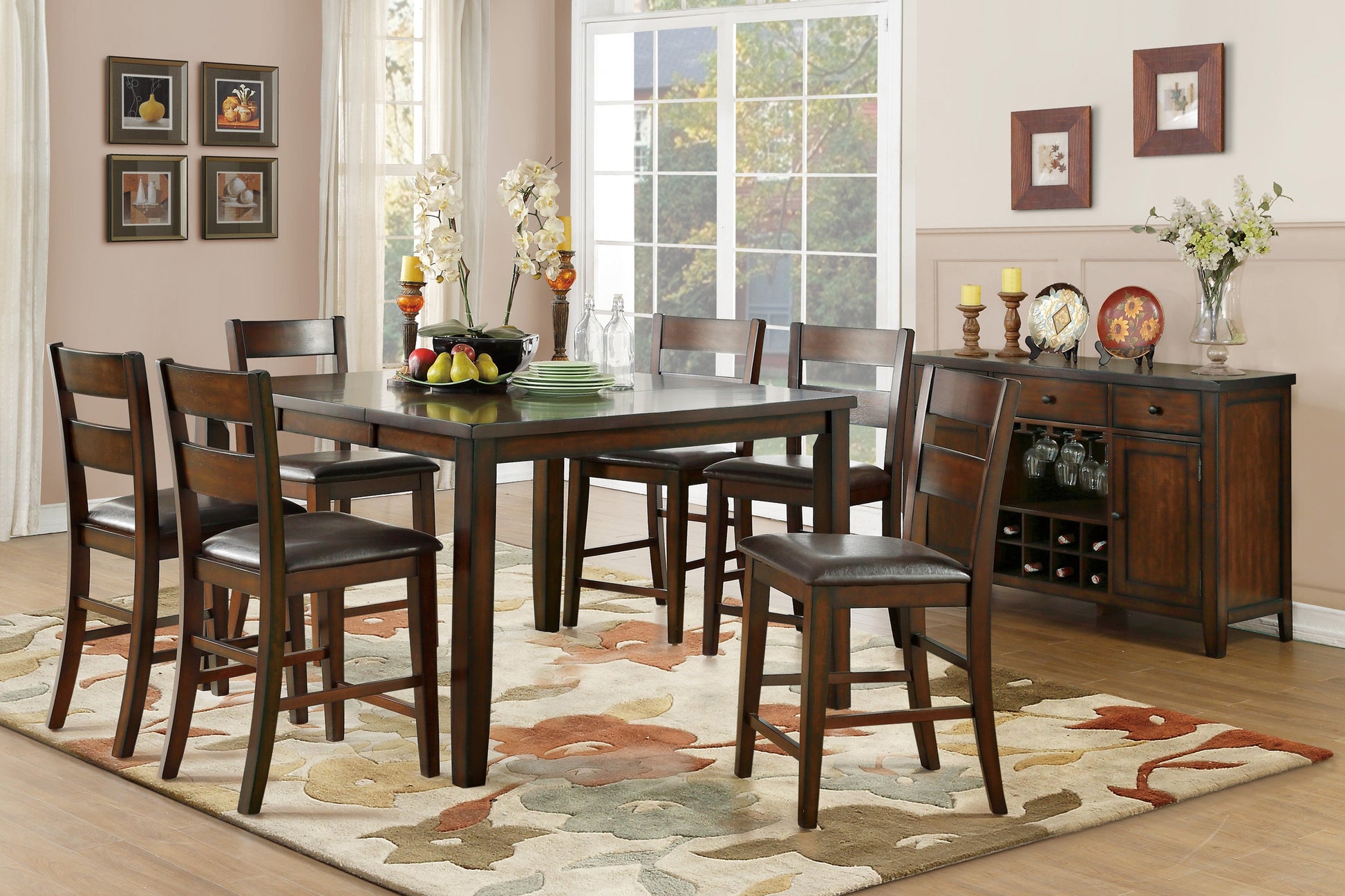 Mantello Cherry Server - 5547-40 - Luna Furniture - Dallas Store