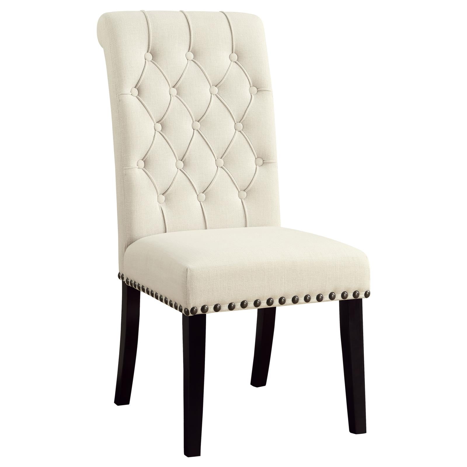 Mapleton Beige Tufted Back Upholstered Side Chairs, Set of 2 - 190162 - Luna Furniture - Dallas Store