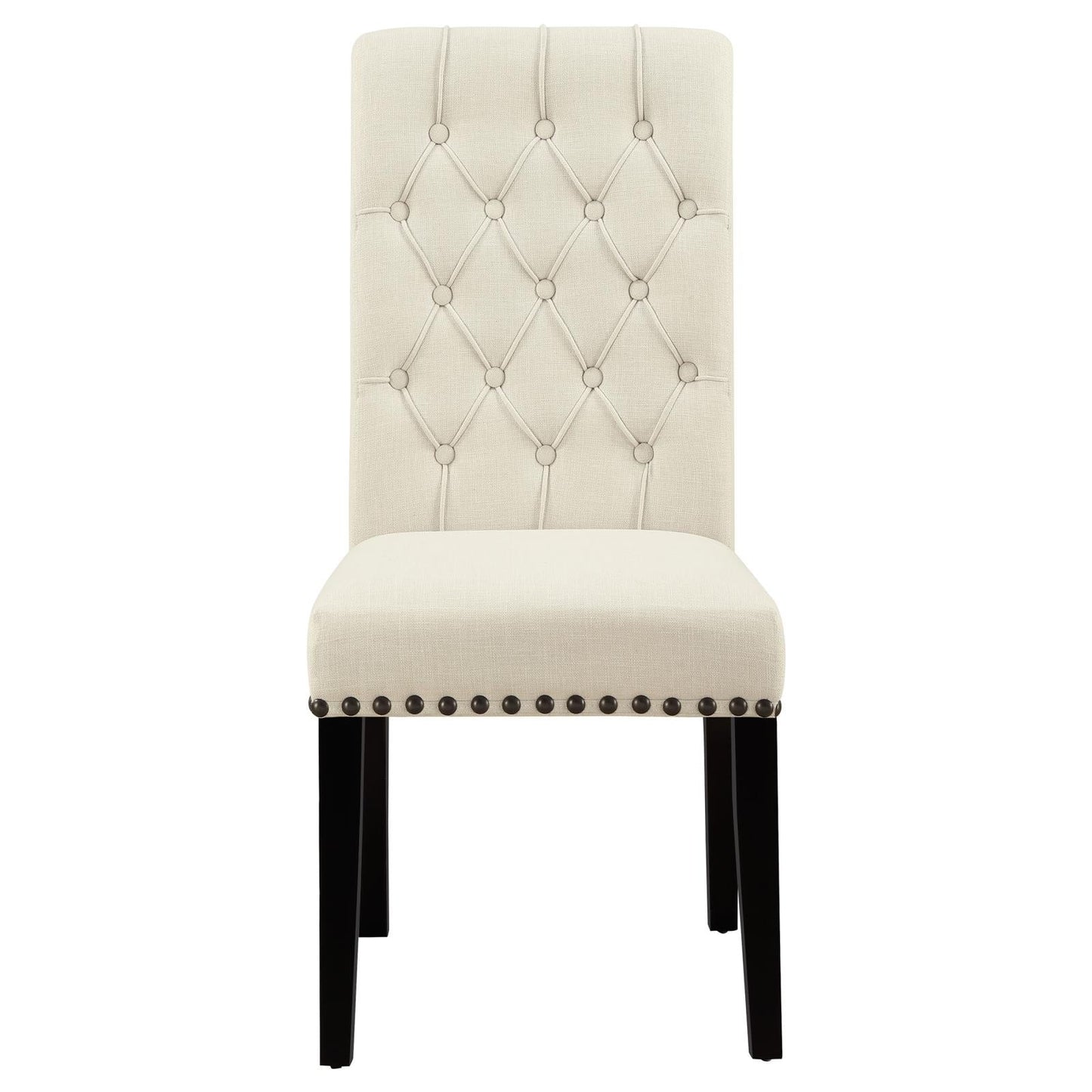 Mapleton Beige Tufted Back Upholstered Side Chairs, Set of 2 - 190162 - Luna Furniture - Dallas Store