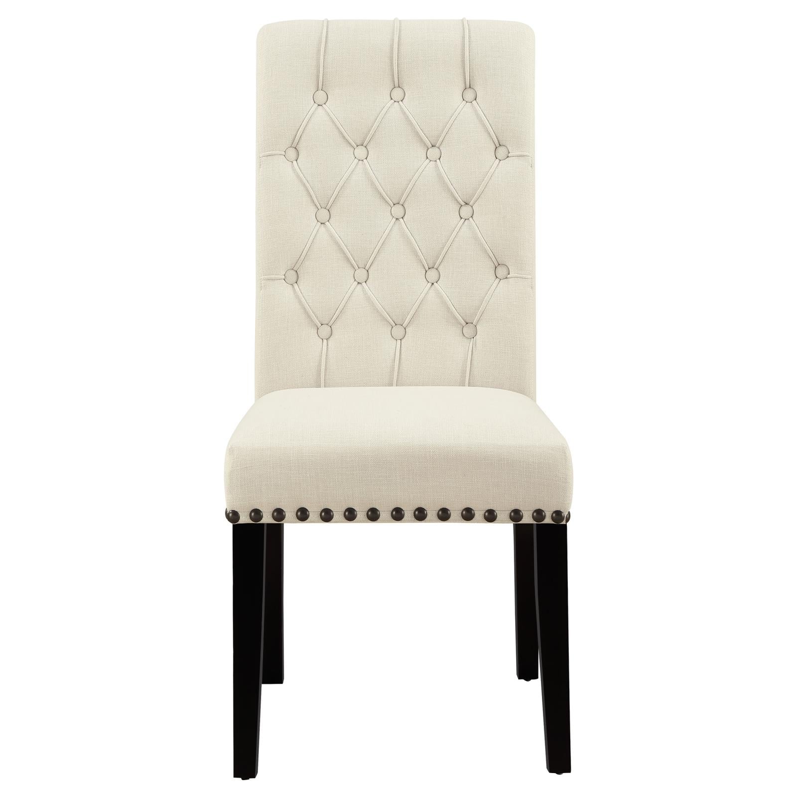 Mapleton Beige Tufted Back Upholstered Side Chairs, Set of 2 - 190162 - Luna Furniture - Dallas Store