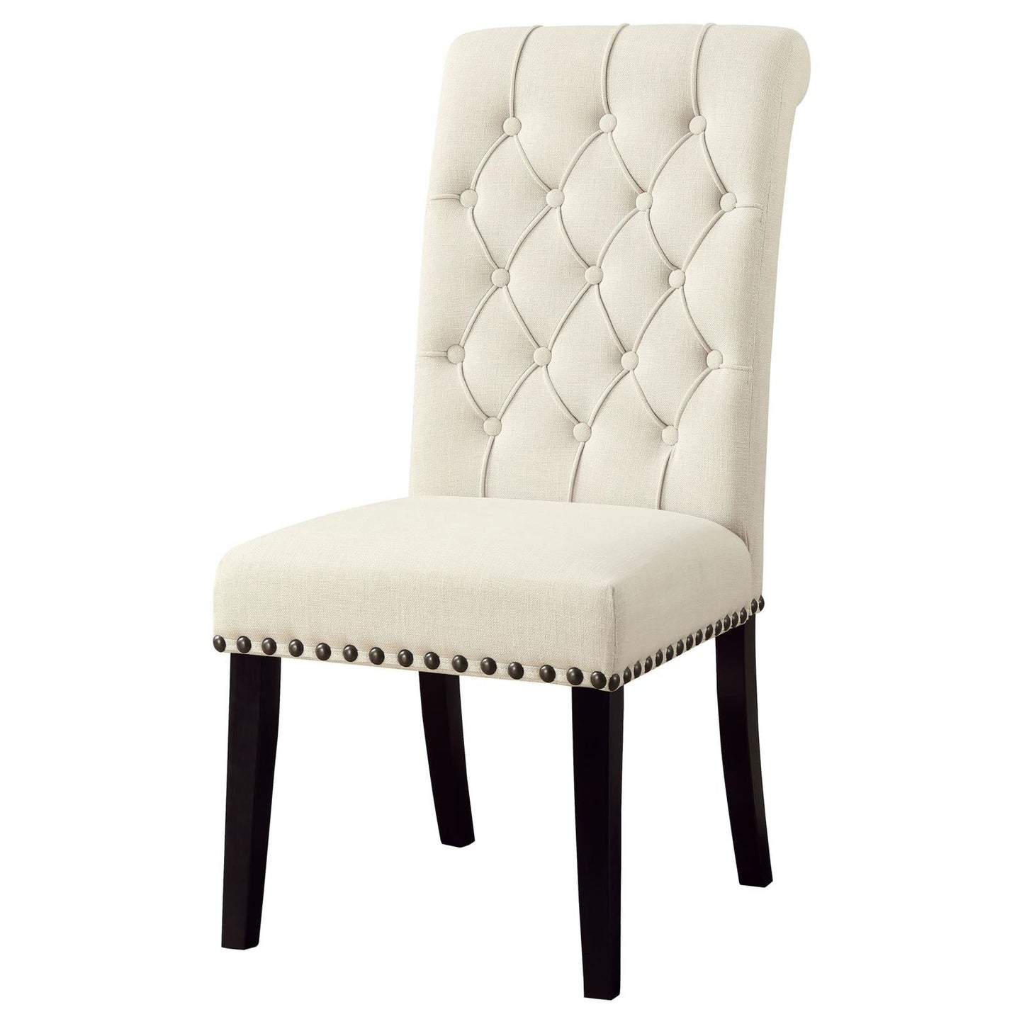 Mapleton Beige Tufted Back Upholstered Side Chairs, Set of 2 - 190162 - Luna Furniture - Dallas Store