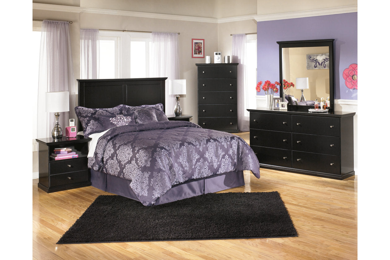 Maribel Black Chest of Drawers - B138-46 - Luna Furniture - Dallas Store