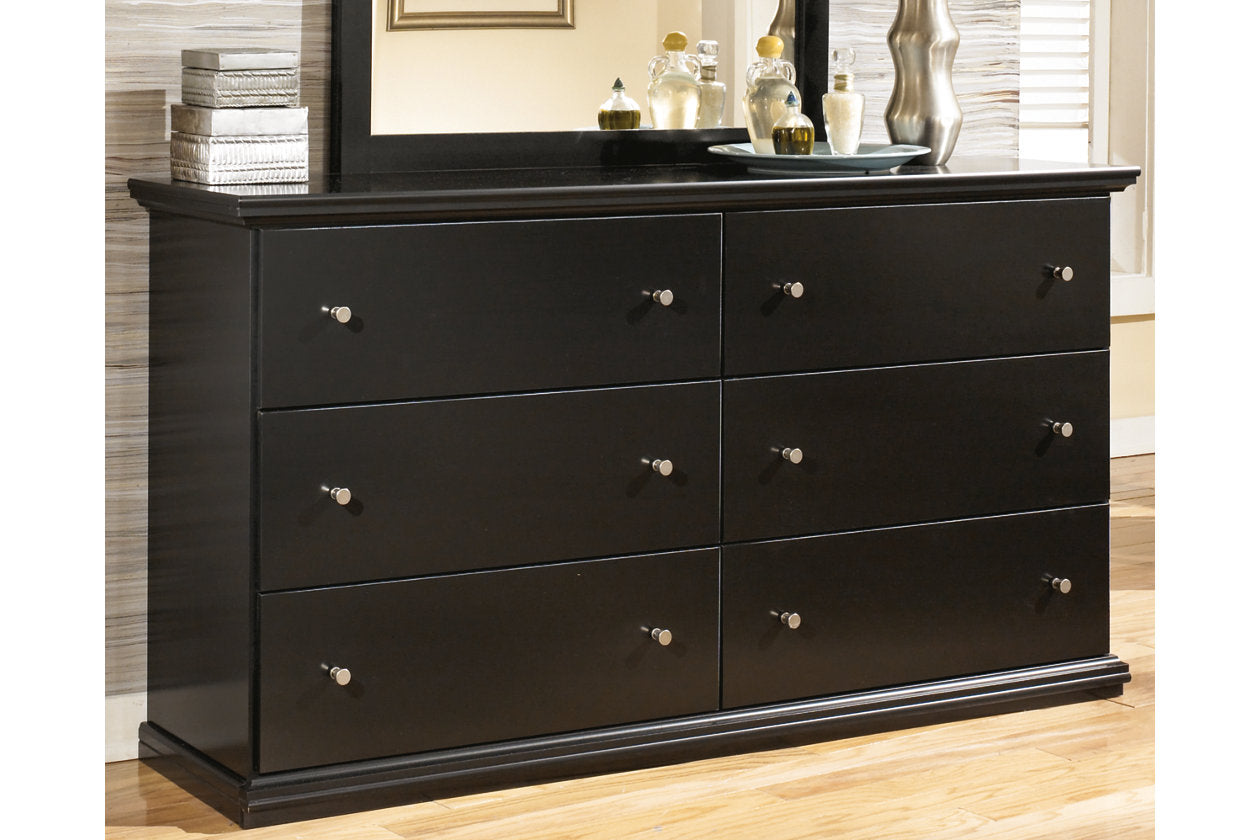 Maribel Black Dresser - B138-31 - Luna Furniture - Dallas Store