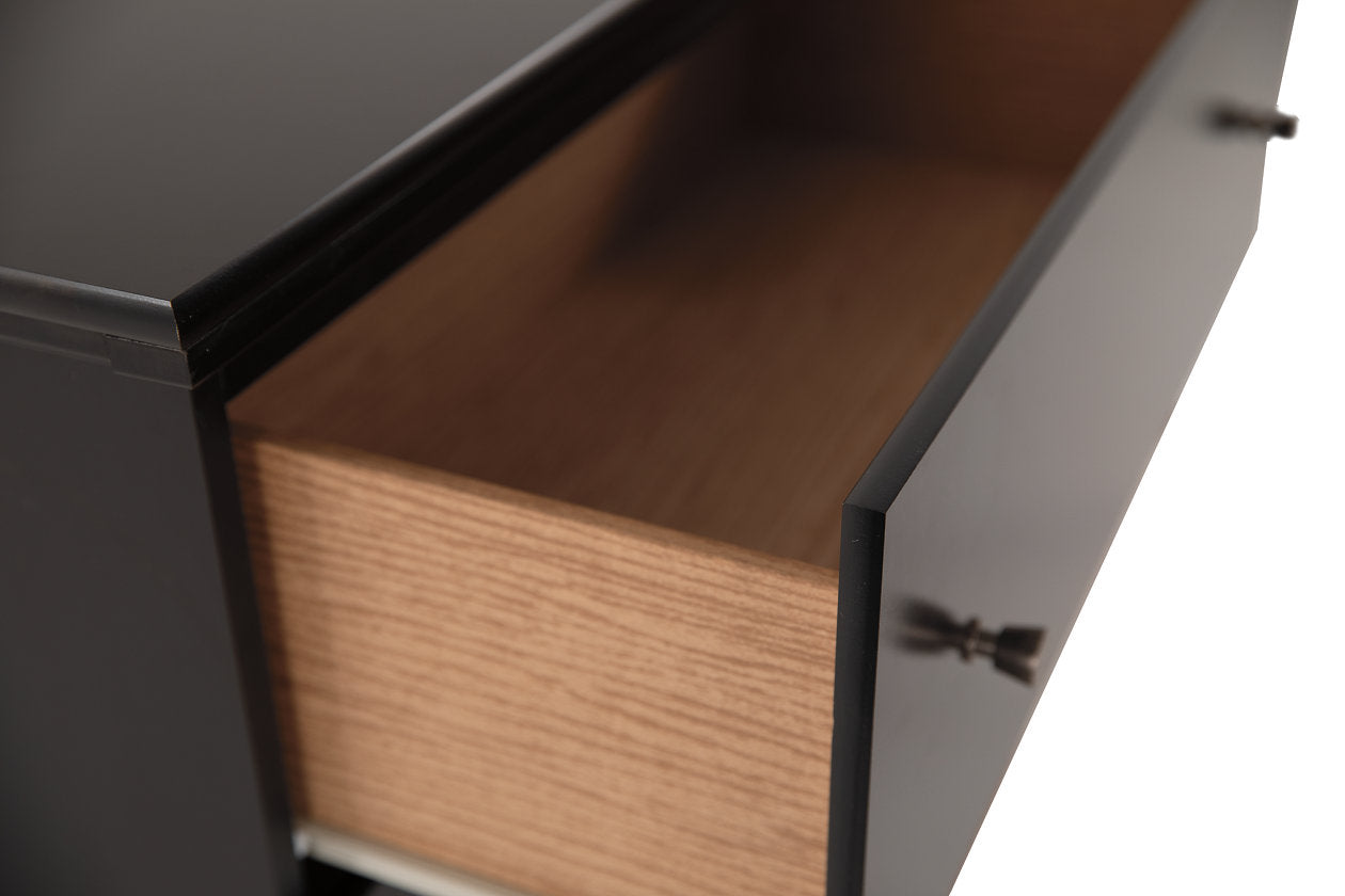 Maribel Black Dresser - B138-31 - Luna Furniture - Dallas Store