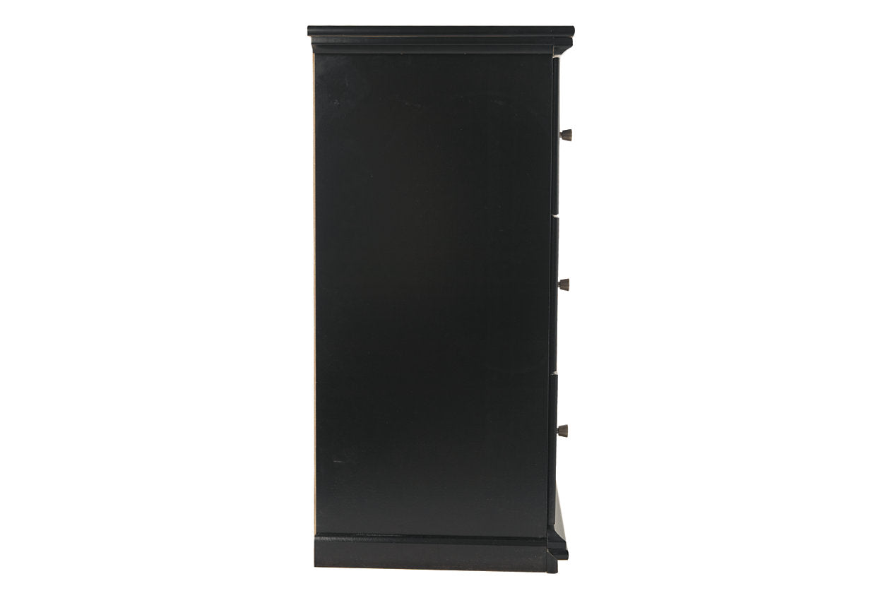 Maribel Black Dresser - B138-31 - Luna Furniture - Dallas Store
