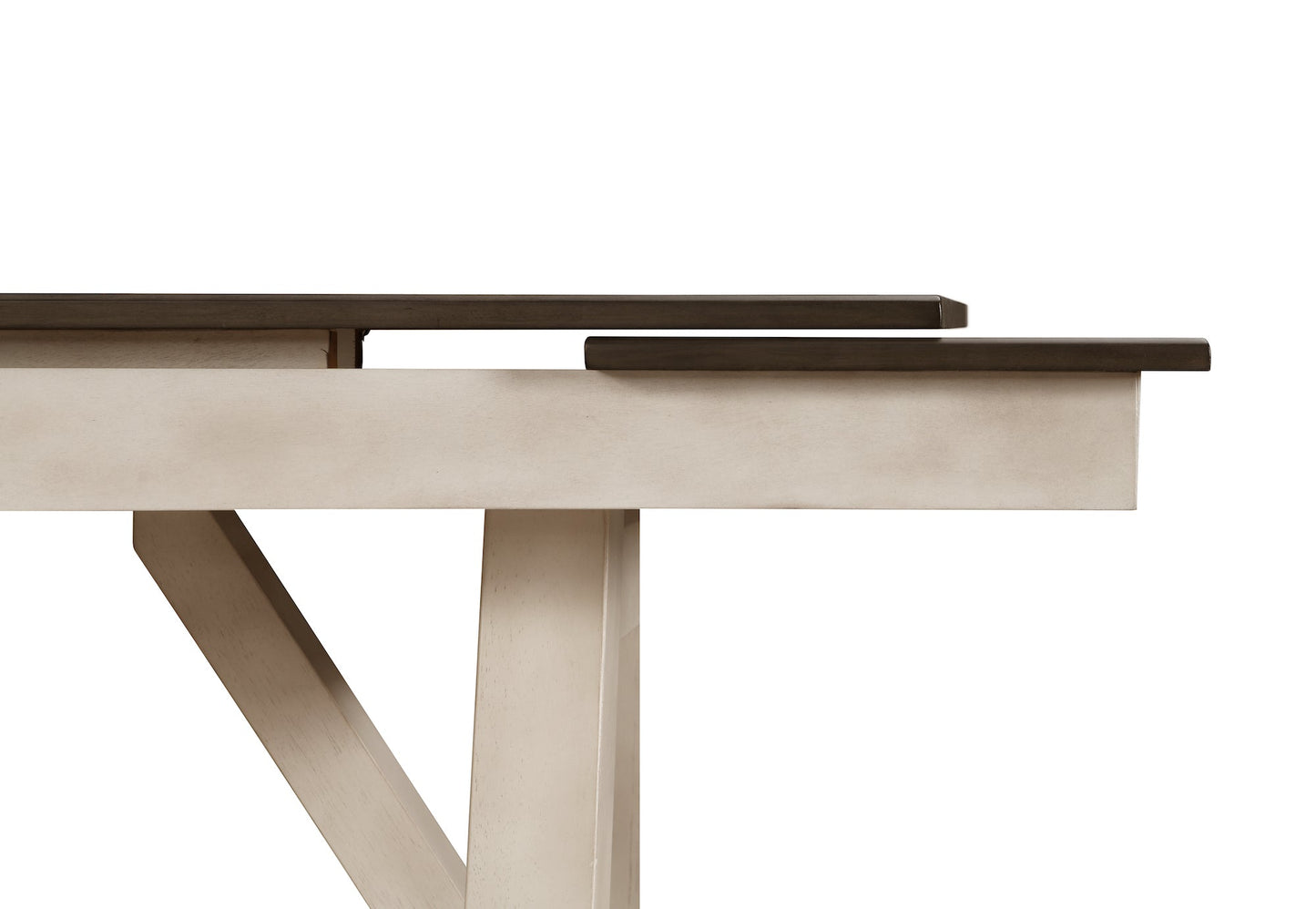 Maribelle Chalk/Gray Extendable Dining Set - SET | 2158CG-T-LEG | 2158CG-T-TOP | 2158CG-S(3) - Luna Furniture - Dallas Store