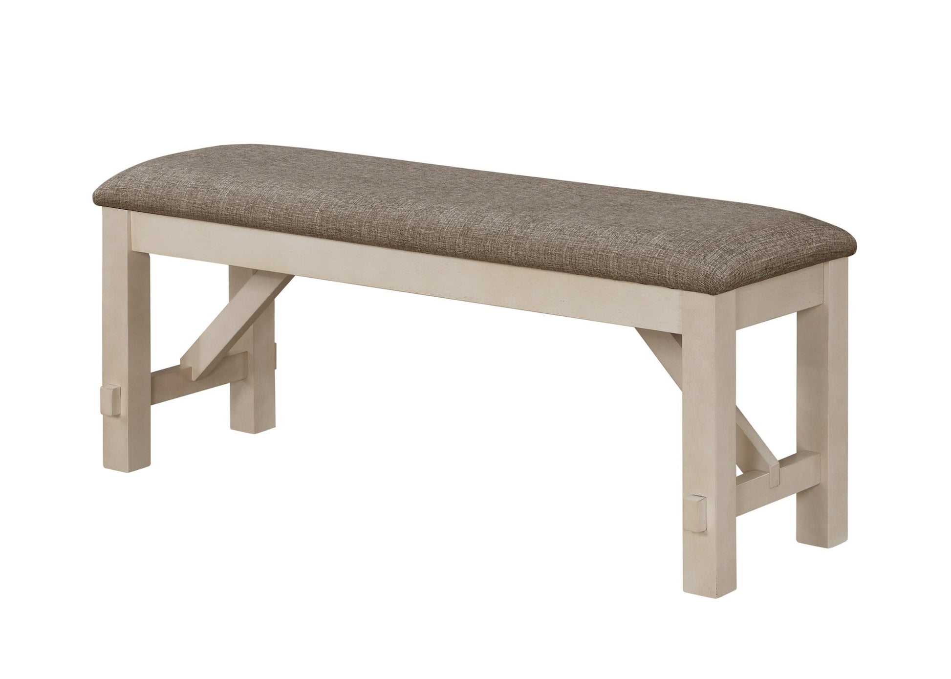 Maribelle Chalk/Gray Extendable Dining Set - SET | 2158CG-T-LEG | 2158CG-T-TOP | 2158CG-S(3) - Luna Furniture - Dallas Store