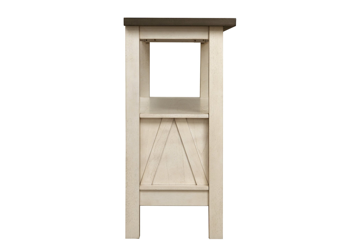 Maribelle Chalk/Gray Server - 2158CG-SERVER - Luna Furniture - Dallas Store