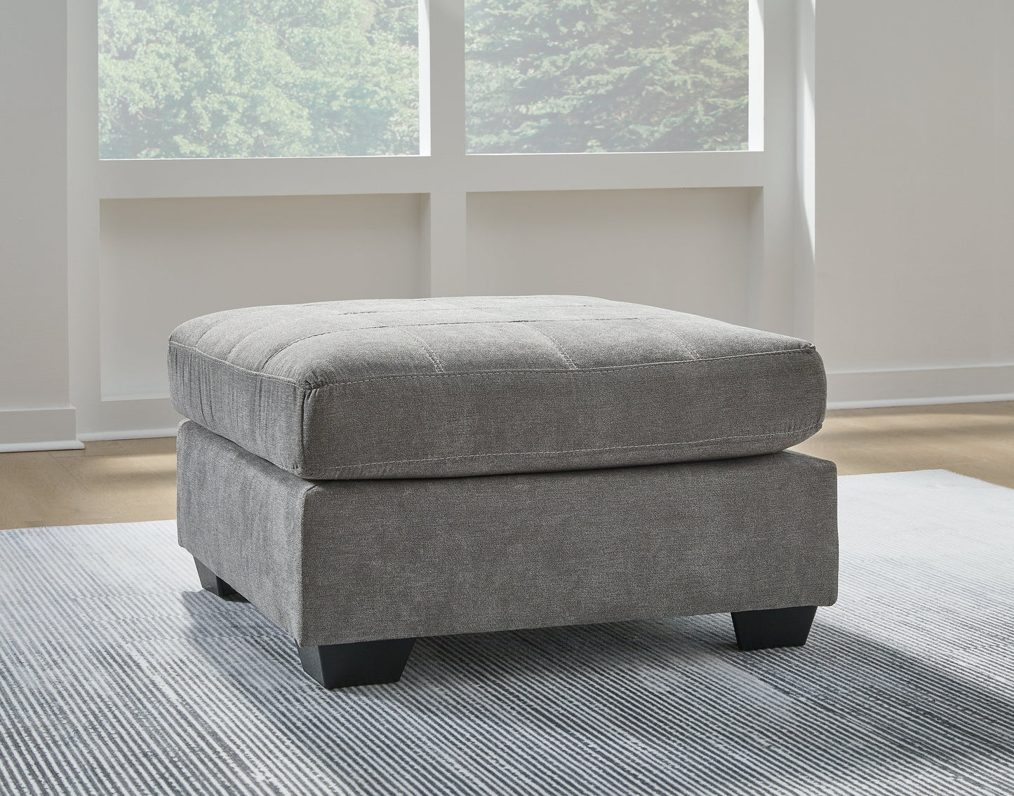 Marrelton Gray Oversized Accent Ottoman - 5530508 - Luna Furniture - Dallas Store