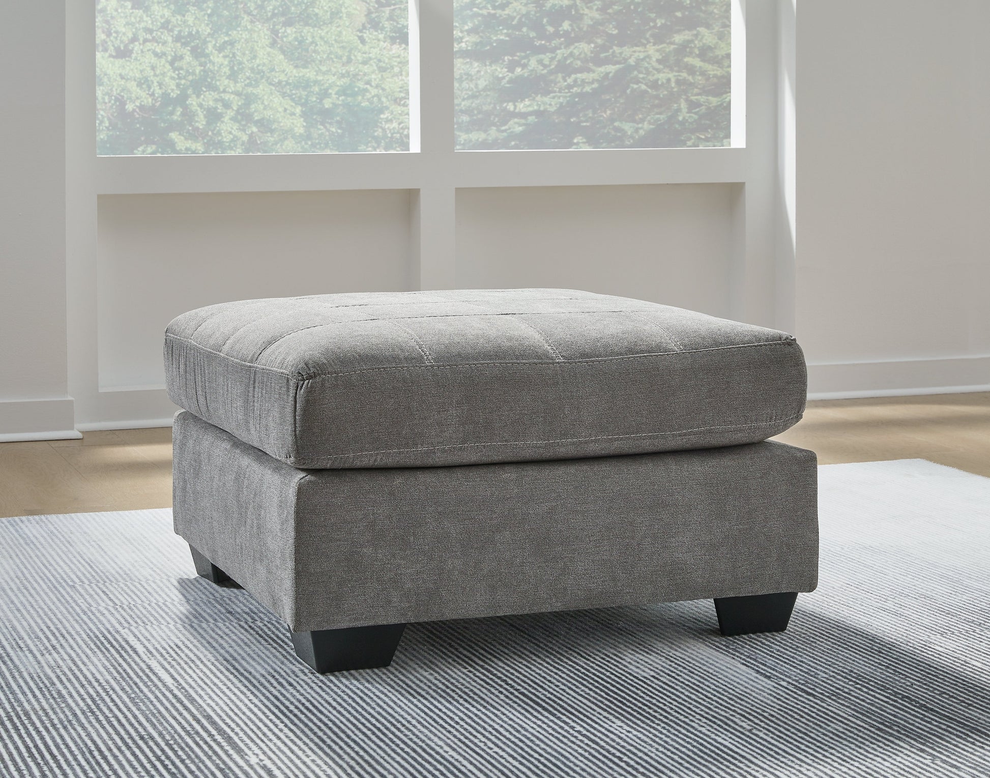 Marrelton Gray Oversized Accent Ottoman - 5530508 - Luna Furniture - Dallas Store