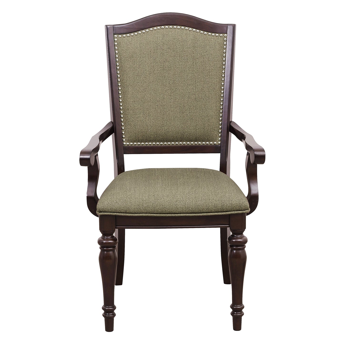 Marston Dark Cherry Arm Chair, Set of 2 - 2615DCA - Luna Furniture - Dallas Store
