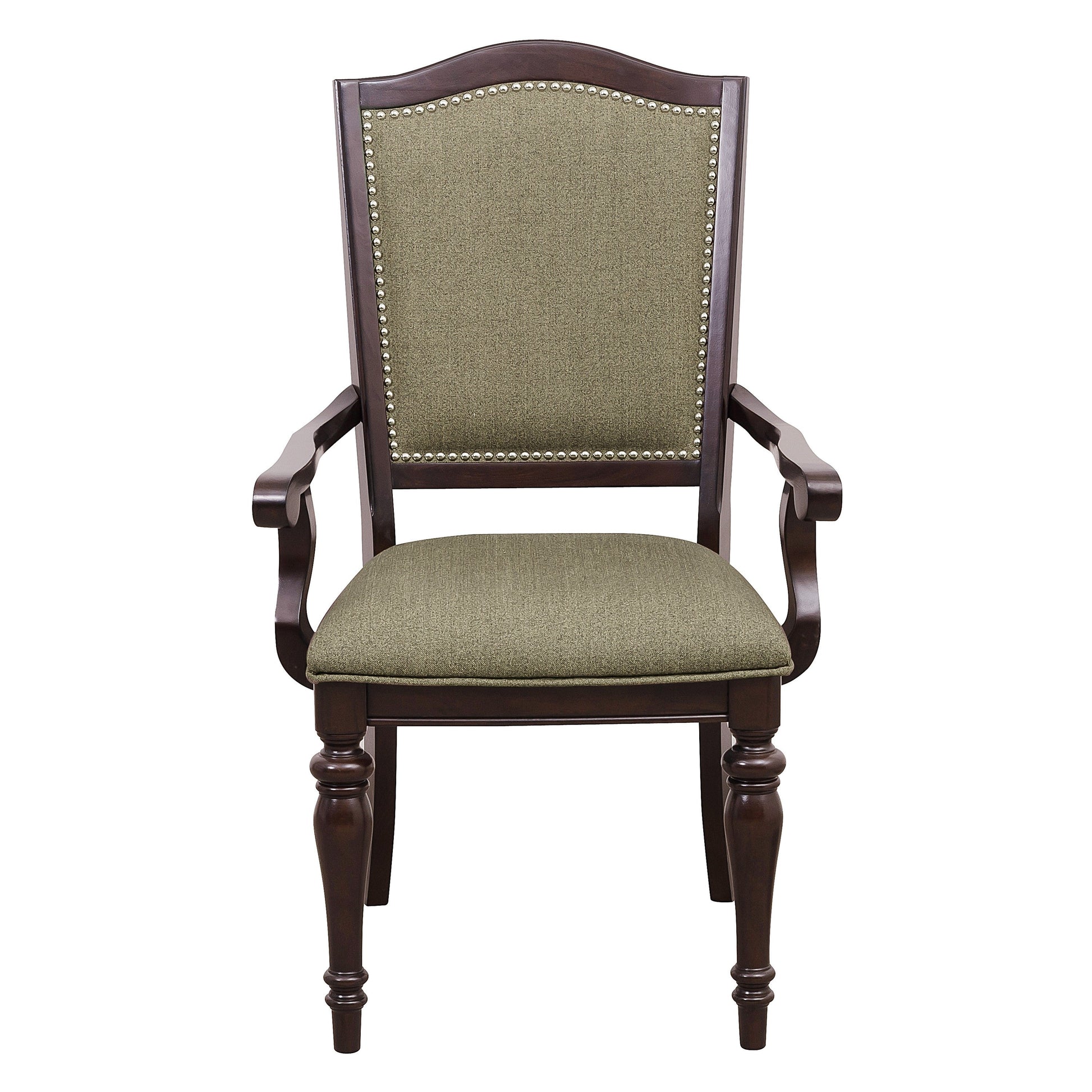 Marston Dark Cherry Arm Chair, Set of 2 - 2615DCA - Luna Furniture - Dallas Store