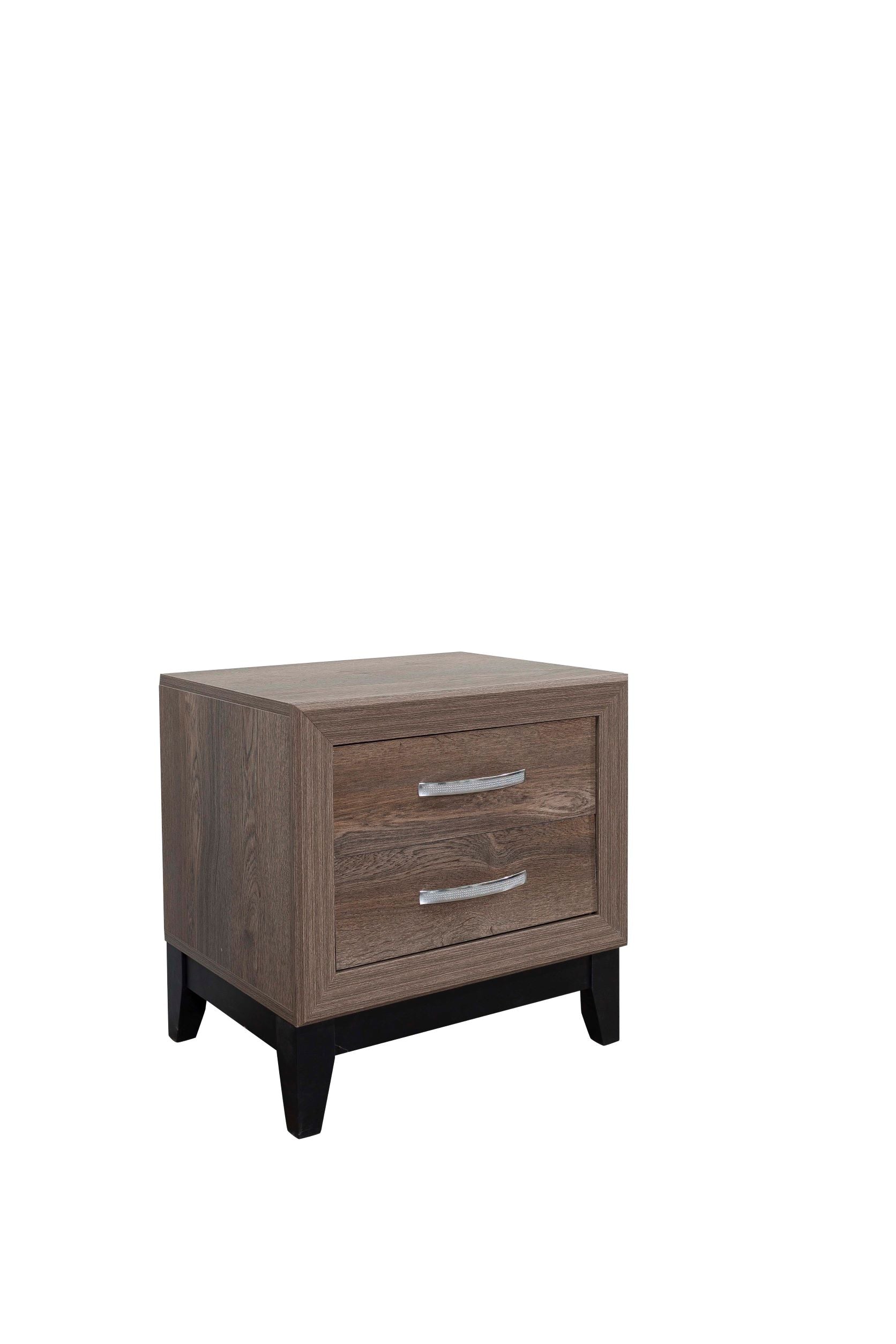 Marvel Brown Night Stand - MARVELBEDROOM-NS - Luna Furniture - Dallas Store