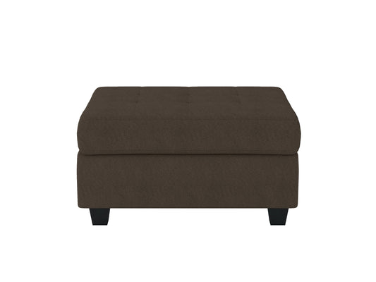 Maston Chocolate Ottoman - 9507CHC-4 - Luna Furniture - Dallas Store