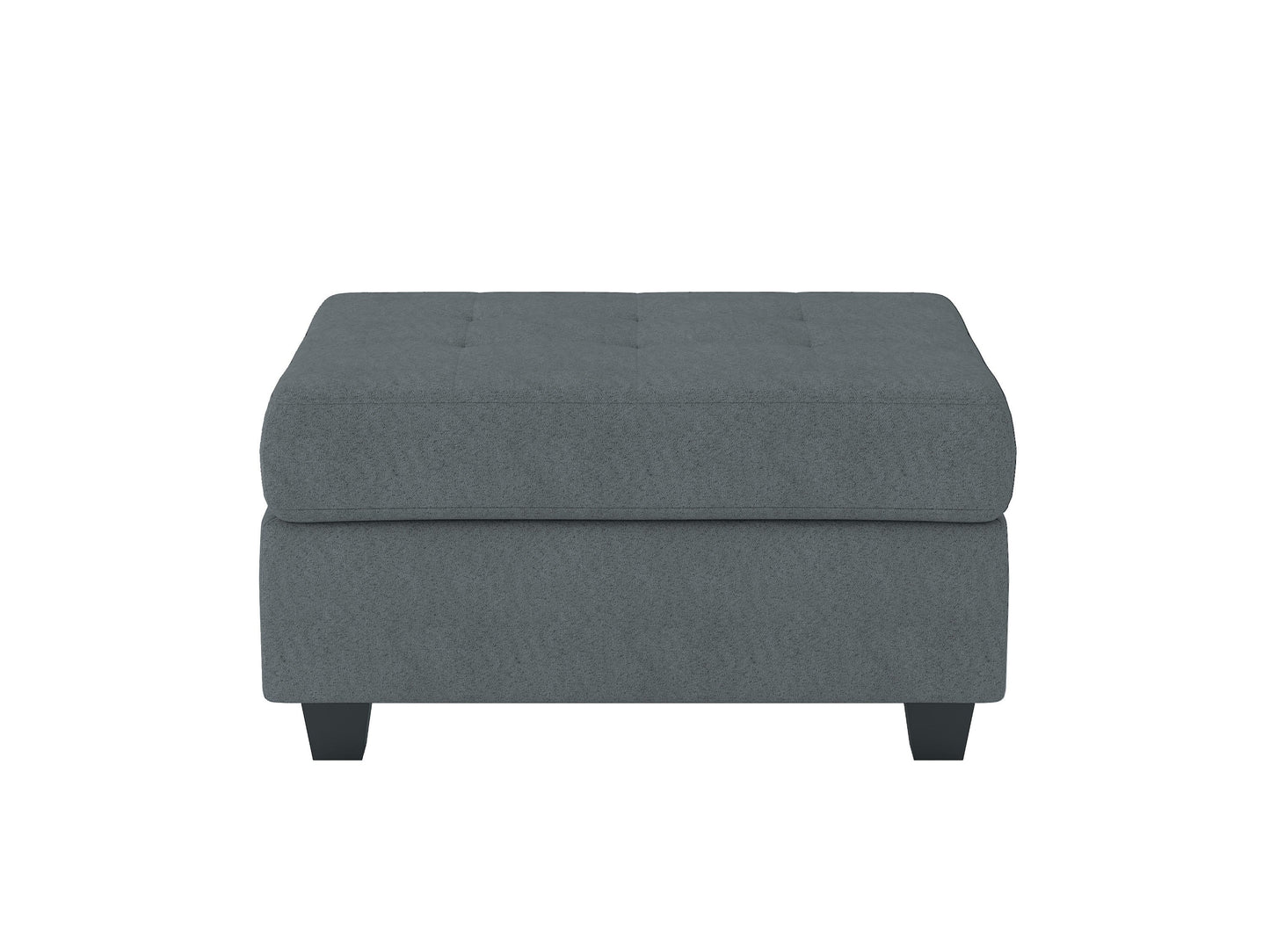 Maston Dark Gray Ottoman - 9507DGY-4 - Luna Furniture - Dallas Store