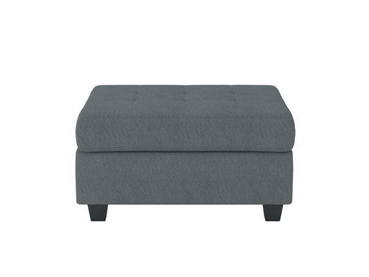 Maston Dark Gray Ottoman - 9507DGY-4 - Luna Furniture - Dallas Store
