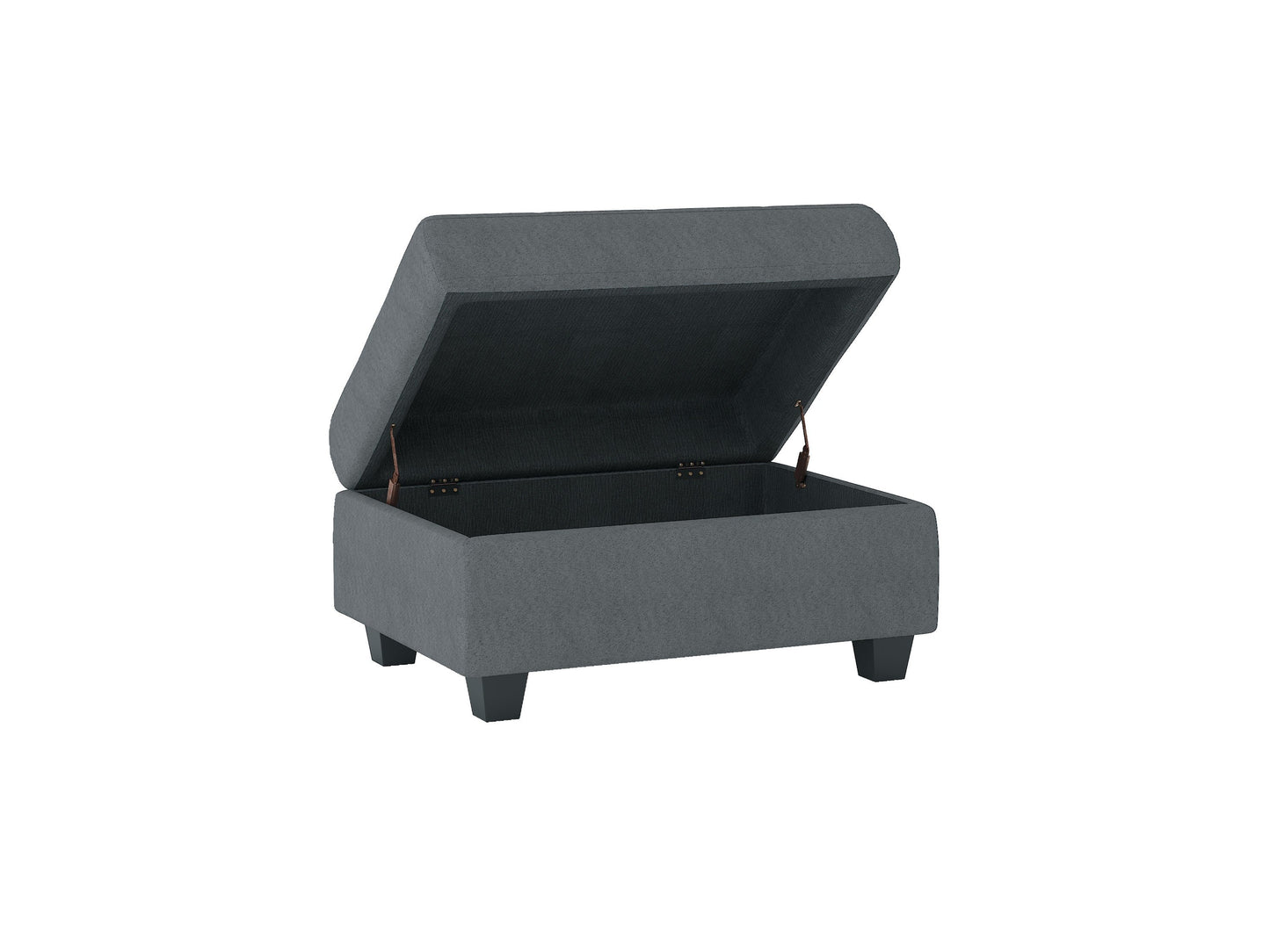 Maston Dark Gray Ottoman - 9507DGY-4 - Luna Furniture - Dallas Store