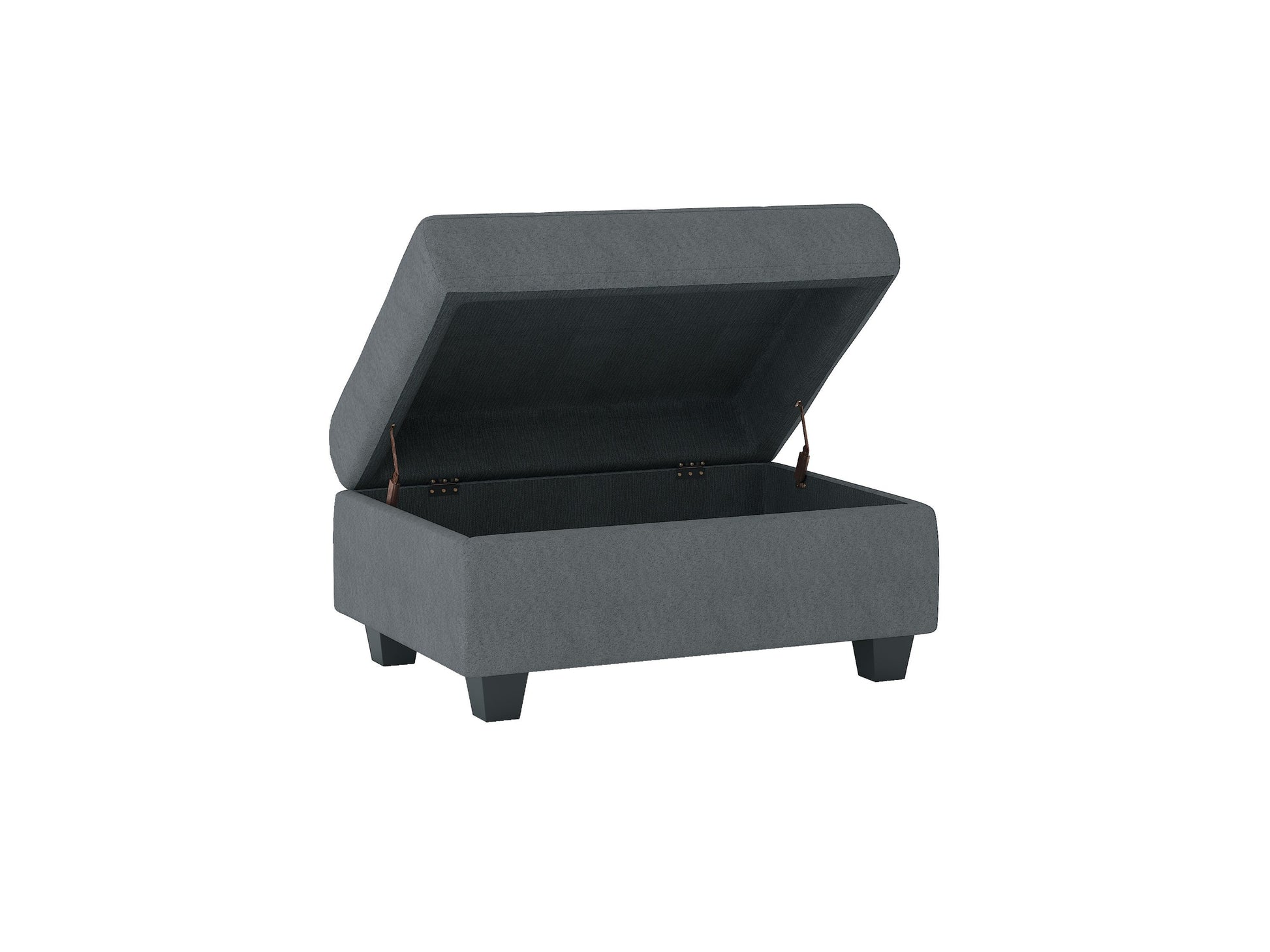 Maston Dark Gray Ottoman - 9507DGY-4 - Luna Furniture - Dallas Store