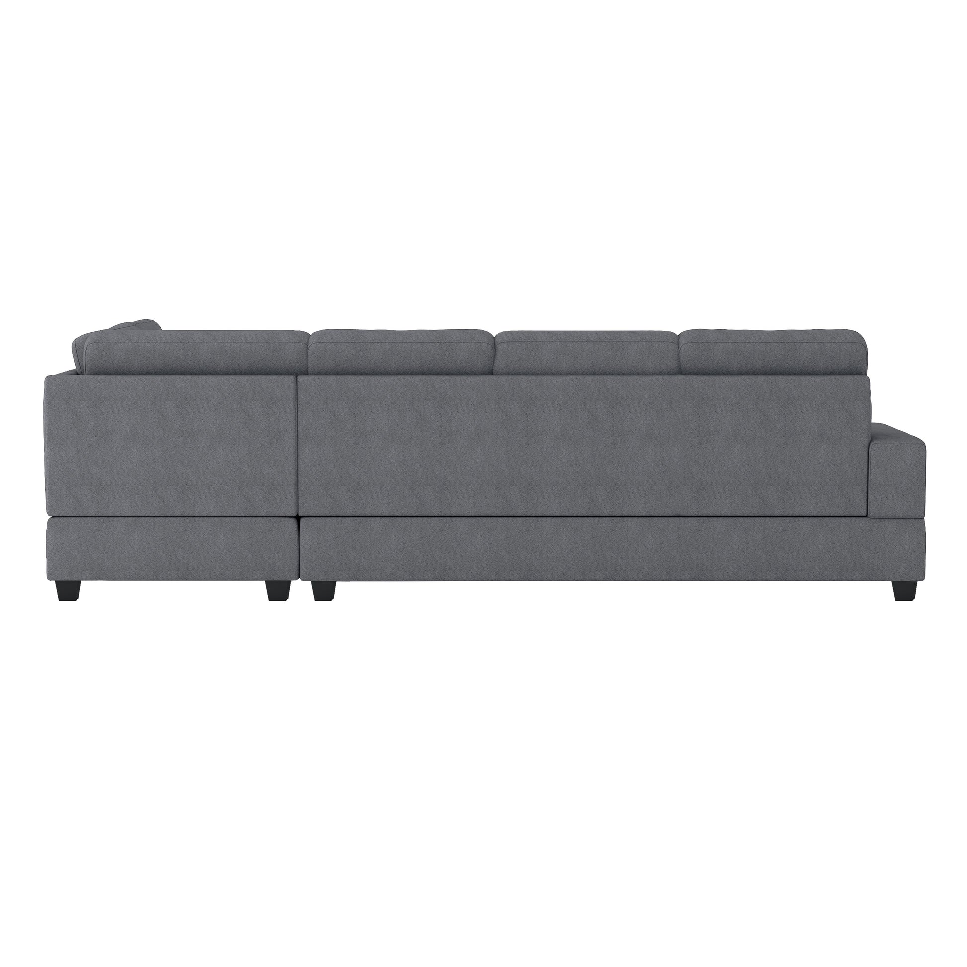Maston Dark Gray Reversible Sectional - SET | 9507DGY-3 | 9507DGY-5 - Luna Furniture - Dallas Store
