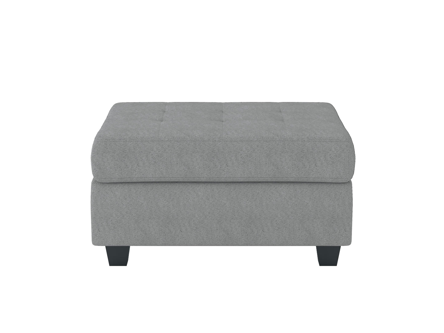 Maston Light Gray Ottoman - 9507GRY-4 - Luna Furniture - Dallas Store