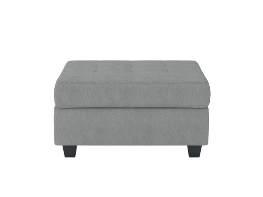 Maston Light Gray Ottoman - 9507GRY-4 - Luna Furniture - Dallas Store