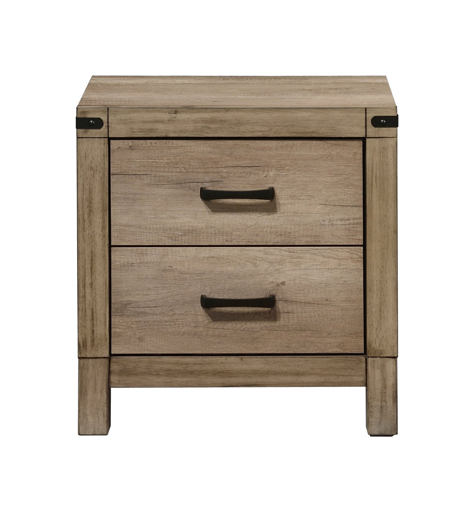Matteo Melamine Upholstered Panel Bedroom Set - SET | B3200-Q-HBFB | B3200-KQ-RAIL | B3200-2-T | B3200-4 - Luna Furniture - Dallas Store