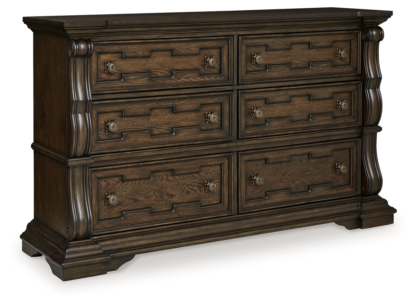 Maylee Dark Brown Dresser - B947-31 - Luna Furniture - Dallas Store