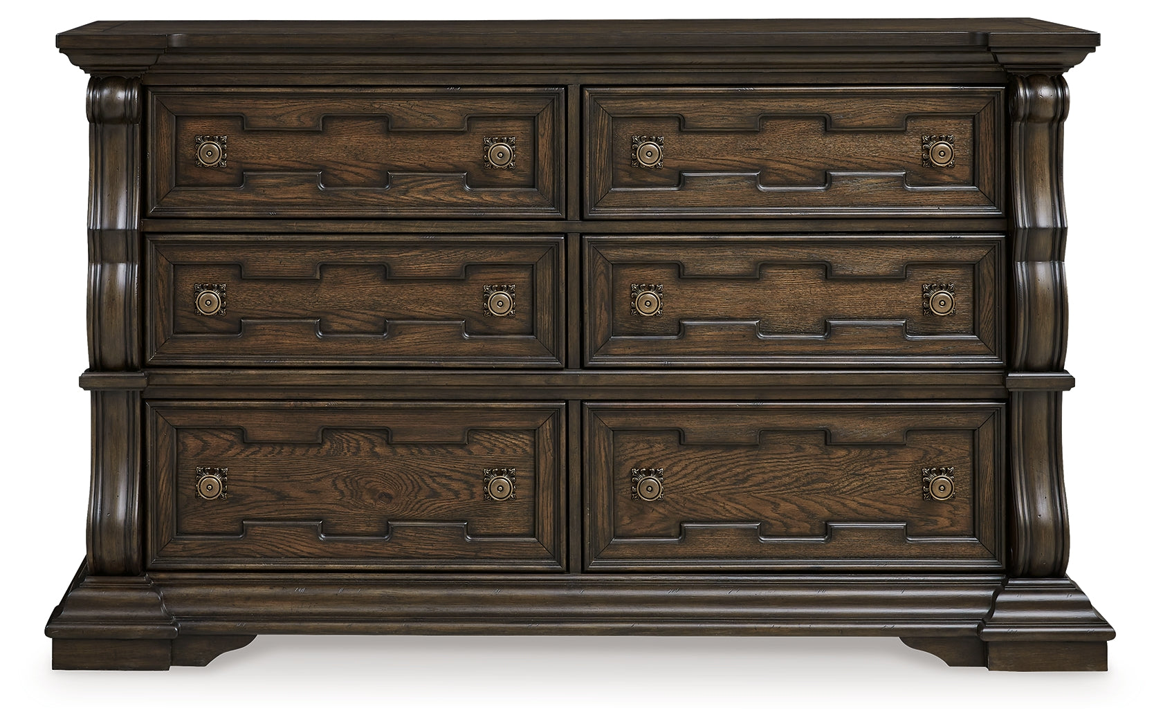 Maylee Dark Brown Dresser - B947-31 - Luna Furniture - Dallas Store
