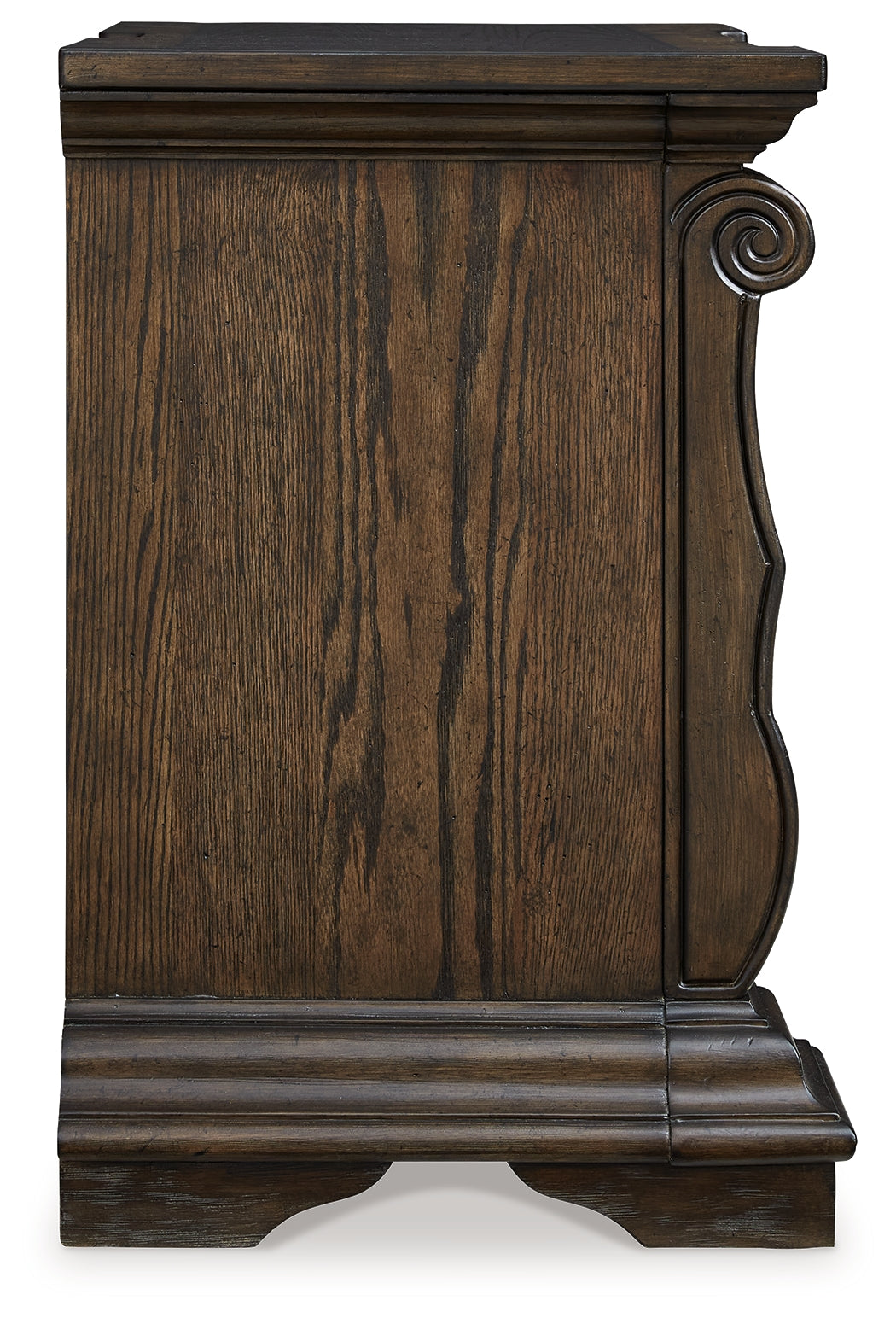 Maylee Dark Brown Nightstand - B947-93 - Luna Furniture - Dallas Store