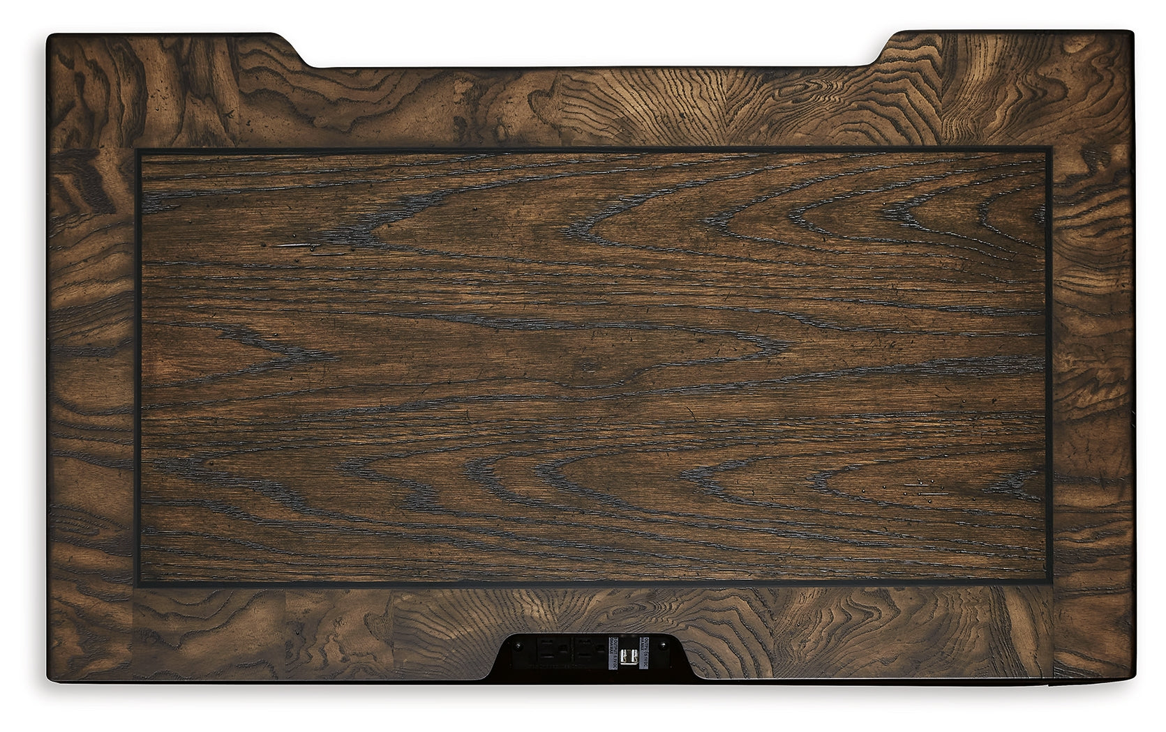 Maylee Dark Brown Nightstand - B947-93 - Luna Furniture - Dallas Store