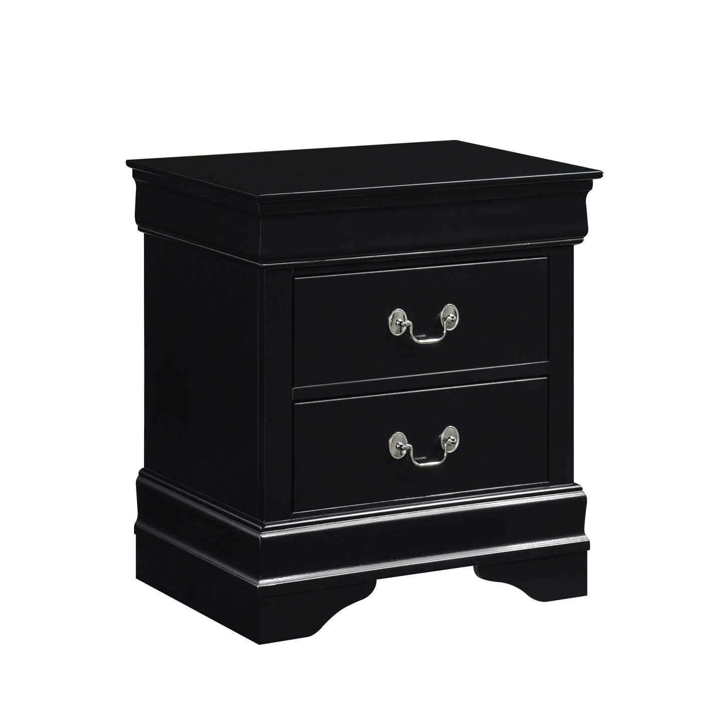 Mayville Black Nightstand - 2147BK-4 - Luna Furniture - Dallas Store