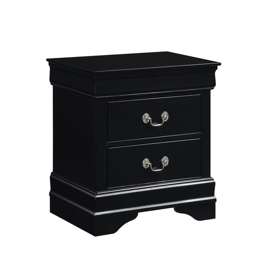 Mayville Black Nightstand - 2147BK-4 - Luna Furniture - Dallas Store