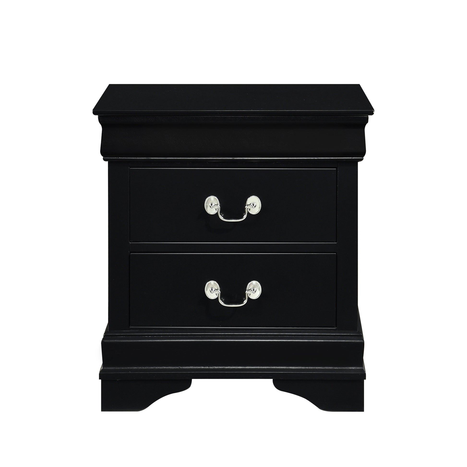 Mayville Black Nightstand - 2147BK-4 - Luna Furniture - Dallas Store
