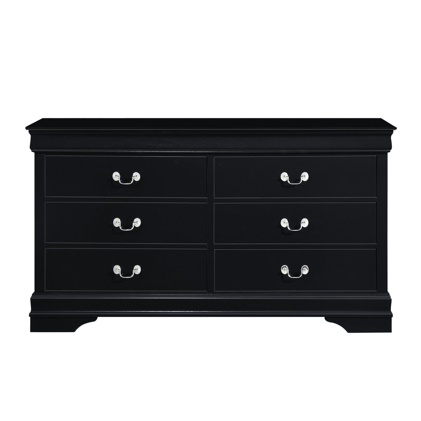 Mayville Black Sleigh Bedroom Set - SET | 2147KBK-1 | 2147KBK-3EK | 2147BK-5 | 2147BK-6 | 2147BK-4 | 2147BK-9 - Luna Furniture - Dallas Store