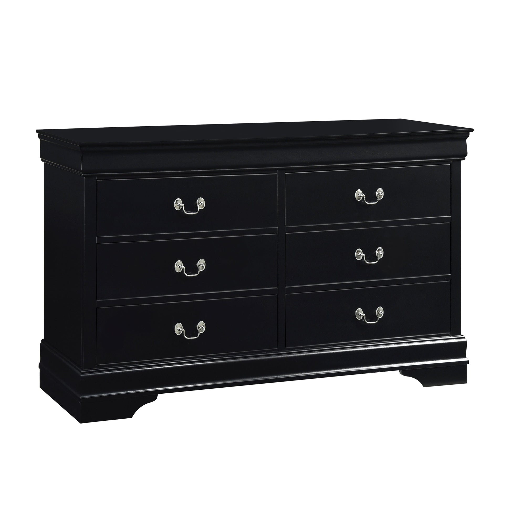 Mayville Black Sleigh Bedroom Set - SET | 2147KBK-1 | 2147KBK-3EK | 2147BK-5 | 2147BK-6 | 2147BK-4 | 2147BK-9 - Luna Furniture - Dallas Store