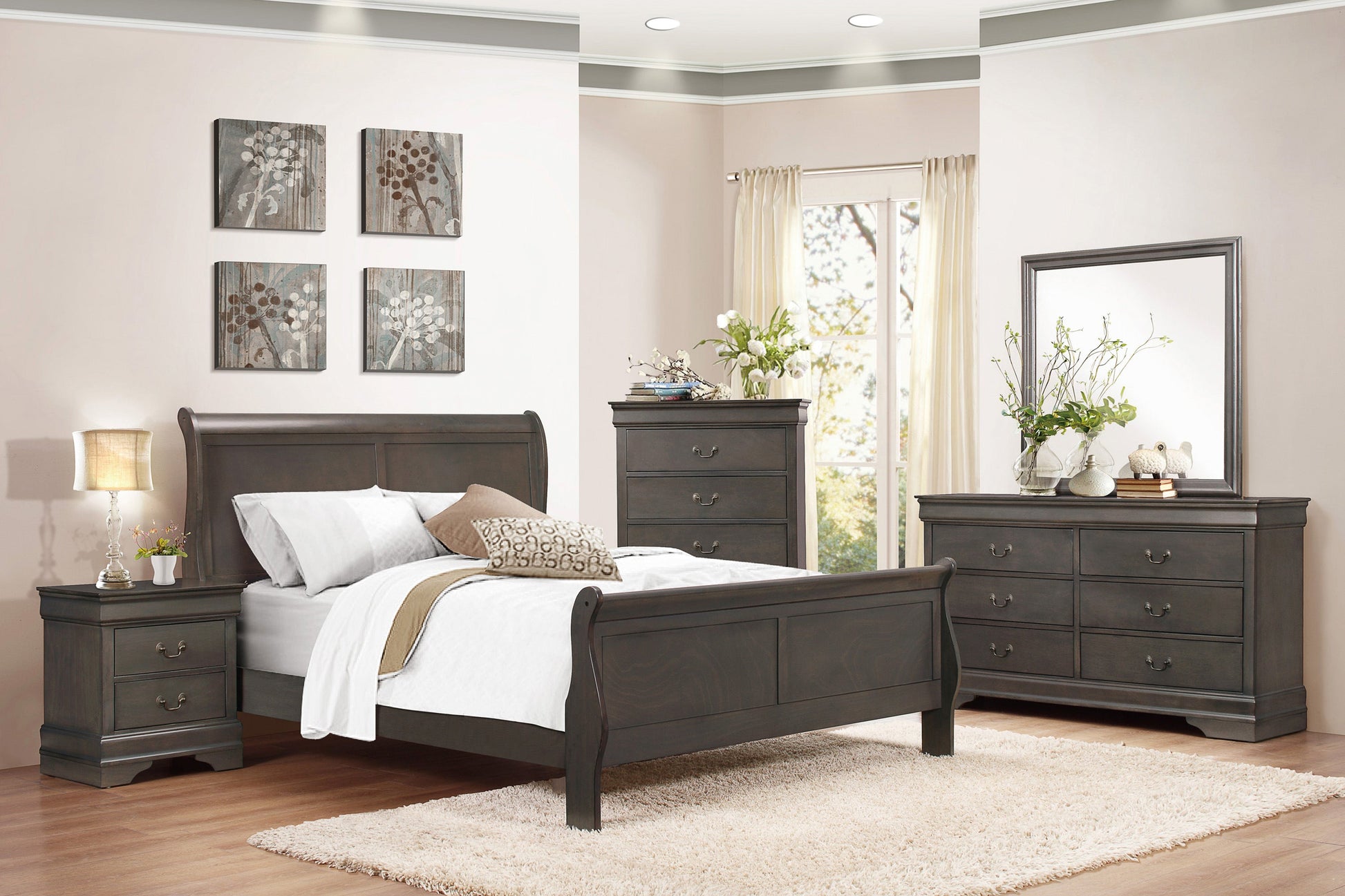 Mayville Stained Gray Chest - 2147SG-9 - Luna Furniture - Dallas Store