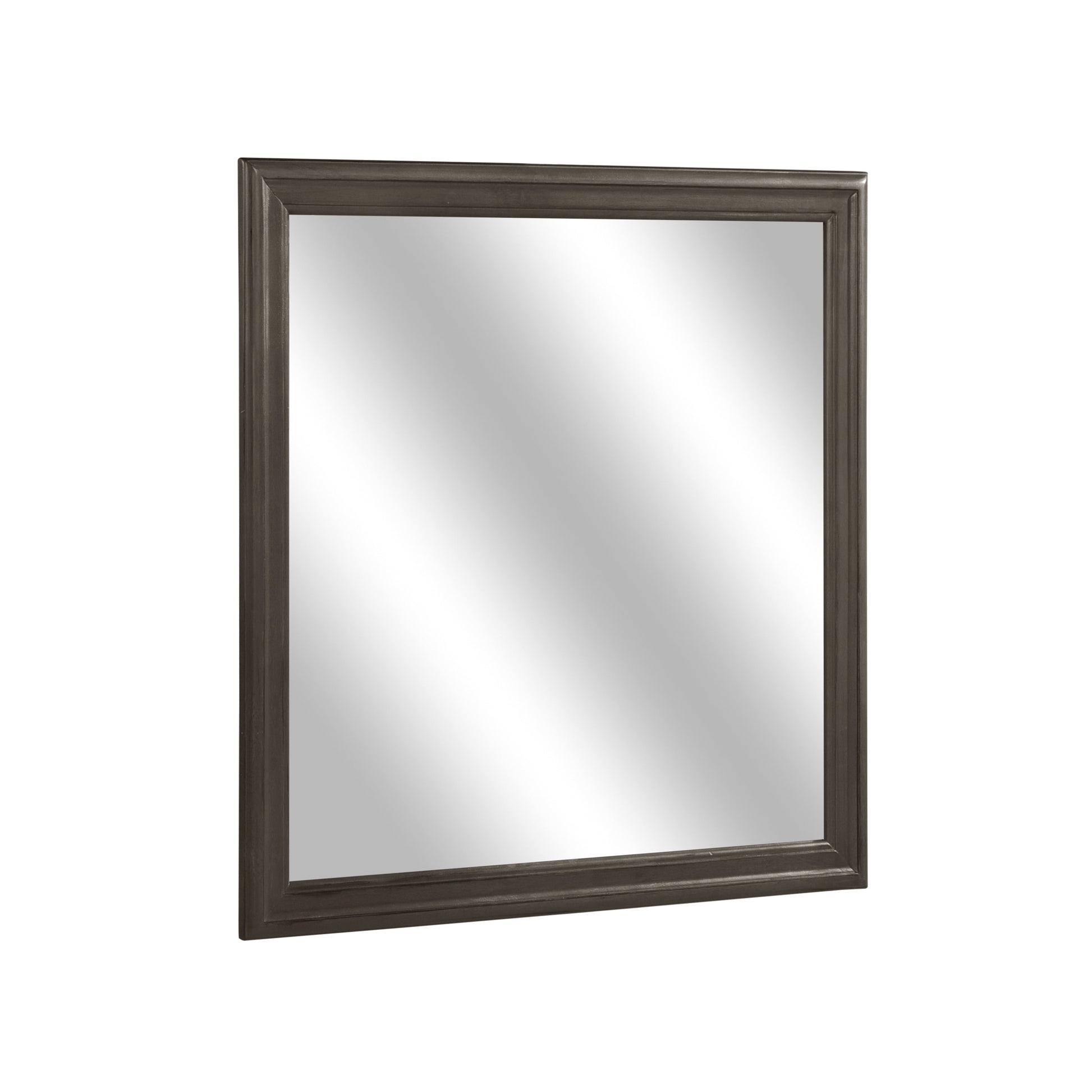 Mayville Stained Gray Mirror (Mirror Only) - 2147SG-6 - Luna Furniture - Dallas Store