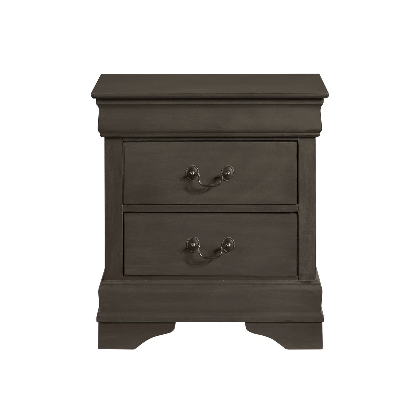 Mayville Stained Gray Nightstand - 2147SG-4 - Luna Furniture - Dallas Store