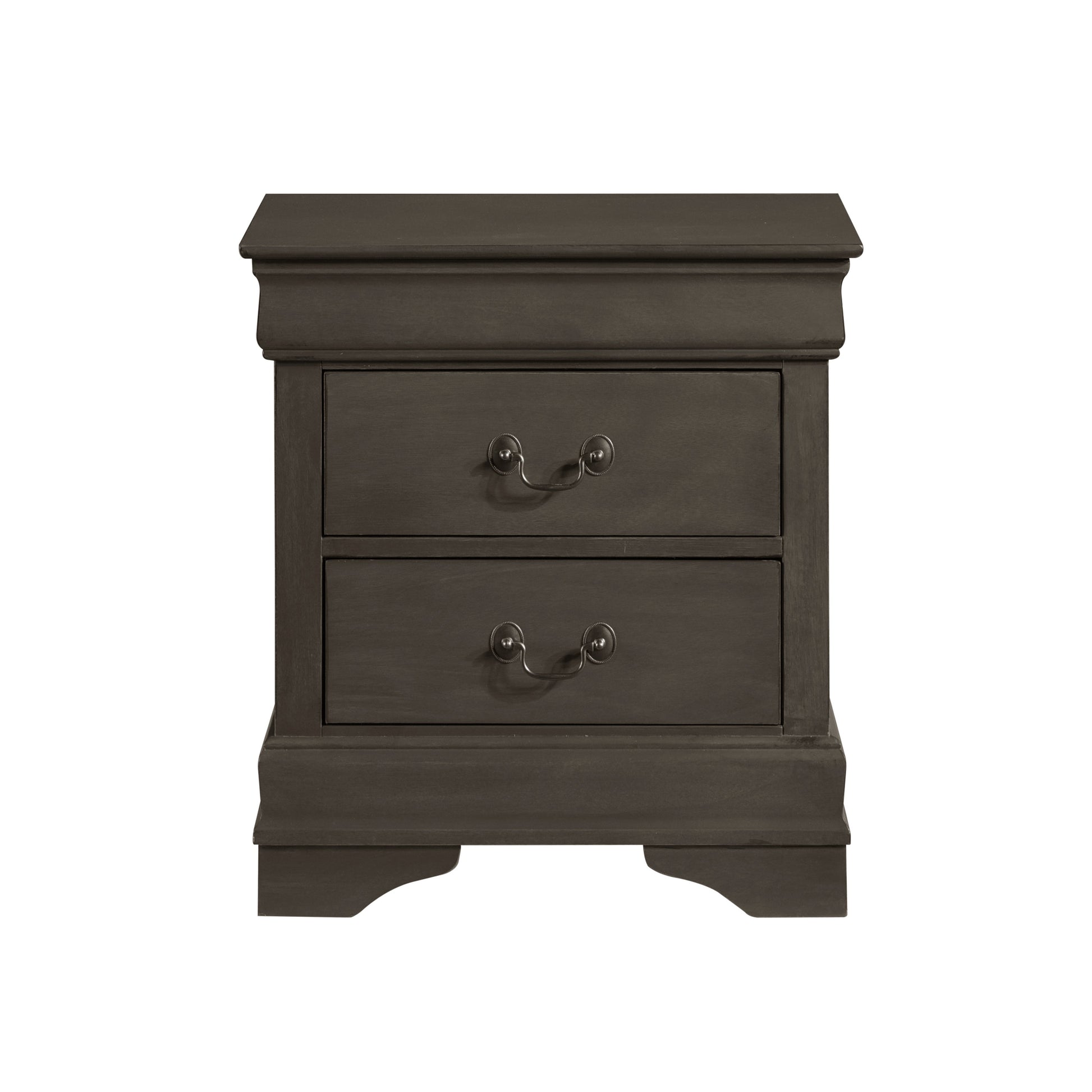 Mayville Stained Gray Nightstand - 2147SG-4 - Luna Furniture - Dallas Store